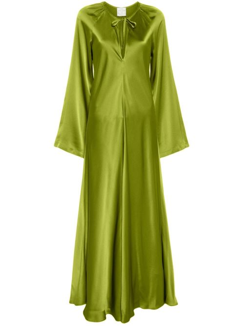 Avocado green silk dress FORTE FORTE | 13304FELCE